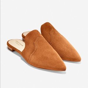 Cole Haan Hadley Suede Mule. NEW